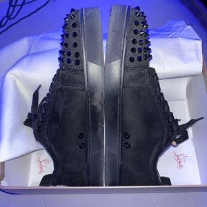 Christian Louboutin Red bottoms size 7.5 used good condition has extra spikes